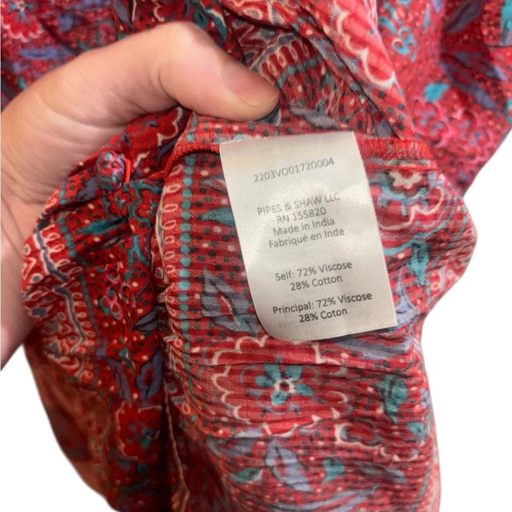Veronica Beard Lorraine Dress in Spicy Red